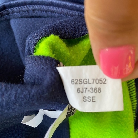 G-lll Sports Apparel Seattle Seahawks Fleece Lined Pullover 1/4 Zip NFL Men L - Picture 12 of 15